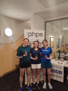British Championship Womens Singles Podium