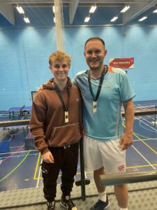 Chase James mens b Redbridge Racketlon Mens 40s Winner