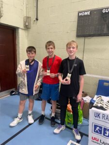 Stamford Open Racketlon Junior Podium