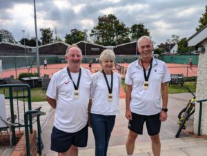 Surrey Classic Racketlon +55 Podium