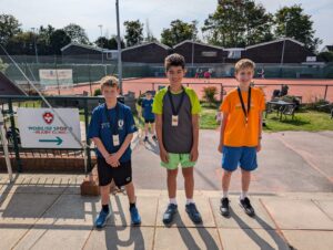 Surrey Classic Racketlon Junior U14 Podium