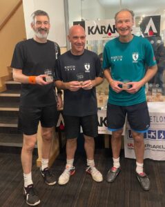 British Championship Podium - Mens +50 Singles
