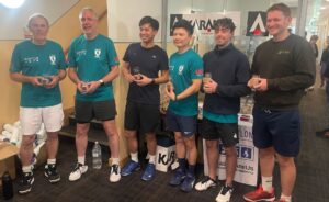 British Championships Mens C Doubles Podium