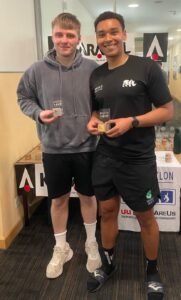 British Championship Podium for Mens B Singles