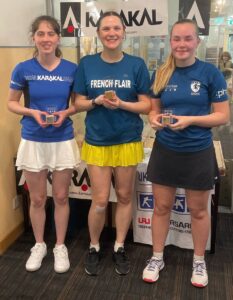 British Championship Womens Singles Podium