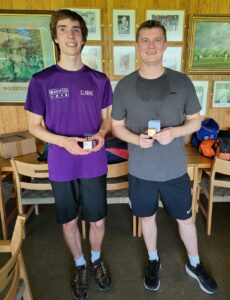 British Championship Podium - Mixed Doubles A
